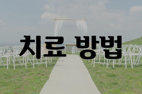 치료 방법