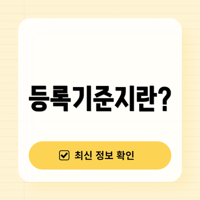 등록기준지란?