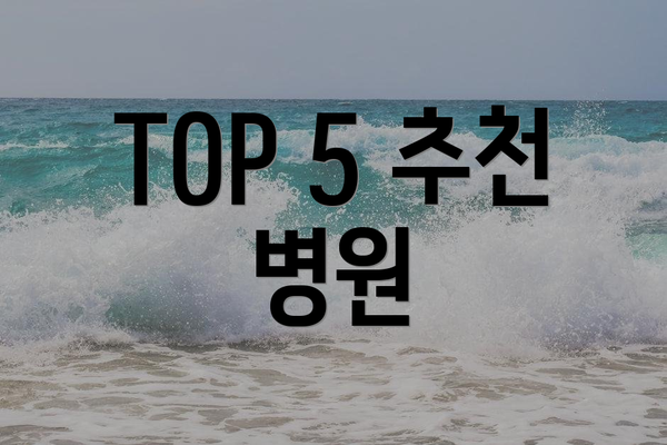 TOP 5 추천 병원